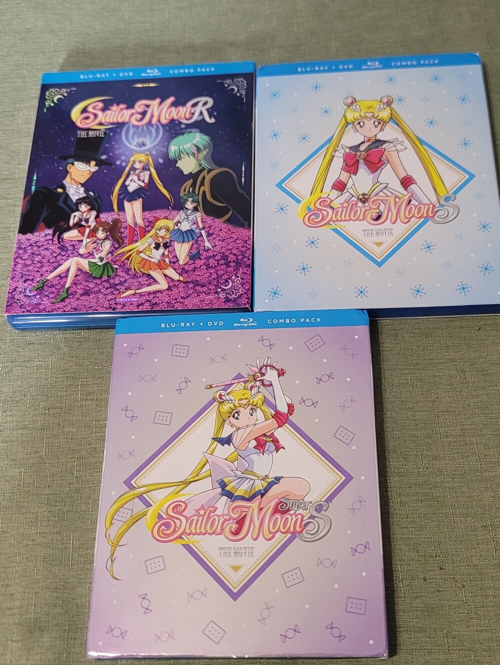 Sailor Moon Movie Collection DVDs